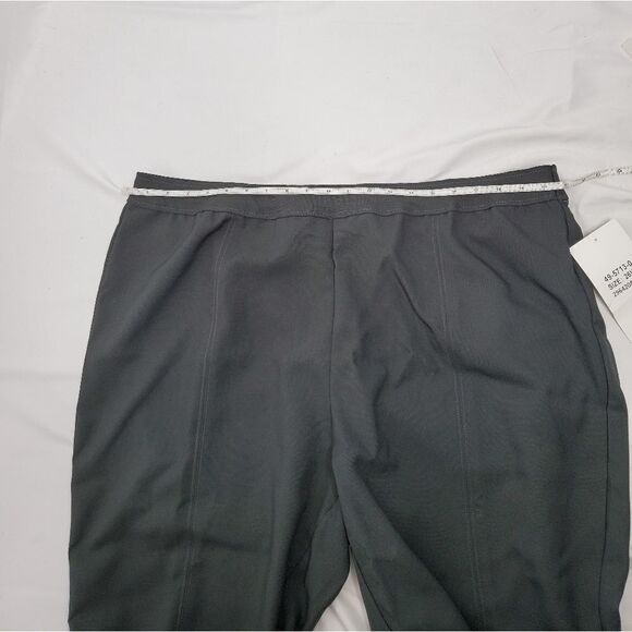 NEW ROAMAN'S Bend Over gray stretch stirrup pants 26W - Picture 9 of 11